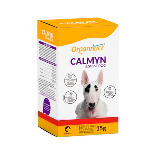Suplemento Calmyn & Susse Dog Tabs Organnact 15g