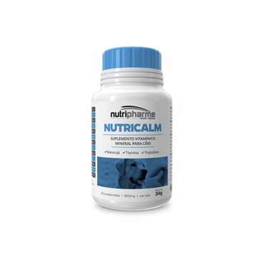Suplemento de Vitaminas e Minerais para Cães Nutricalm com 30 Comprimidos