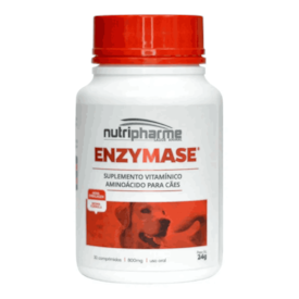 Suplemento Enzymase para Cães 30 Comprimidos - Nutripharme