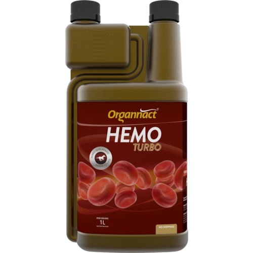 Suplemento Hemo Turbo Organnact Uso Veterinário