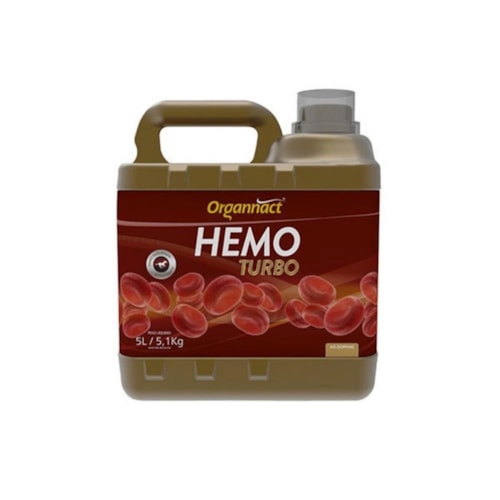 Suplemento Hemo Turbo Organnact Uso Veterinário
