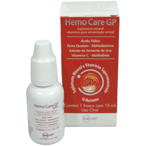 Suplemento Hemocare 15ml Inovet