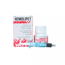 Suplemento Hemolipet Avert para Cães e Gatos 30 ml 