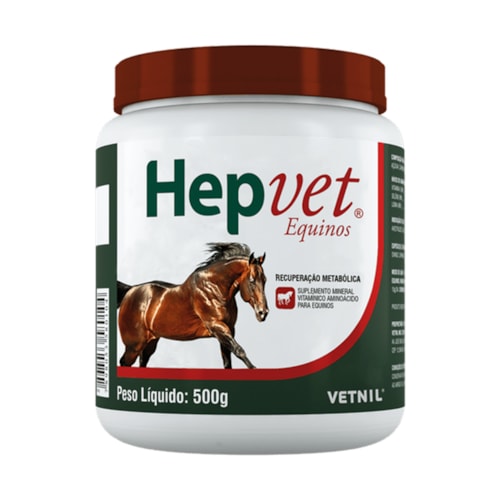 Suplemento Hepvet Vetnil para Equinos 500g