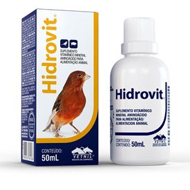 Suplemento Hidrovit Uso Veterinário 50 ml