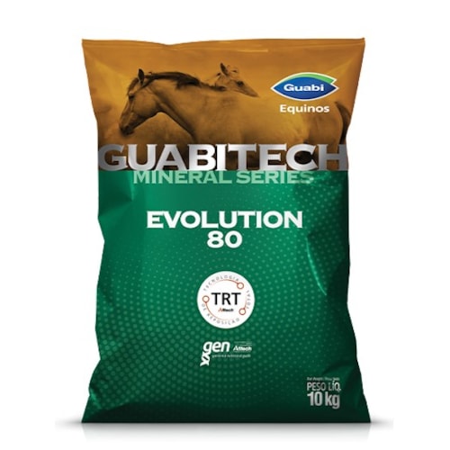 Suplemento Mineral GuabiTech Evolution 80 para Cavalos 10kg
