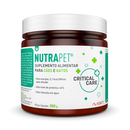 Suplemento Nutrapet em Pó para Cães e Gatos 300g - Avert - imagem adicional