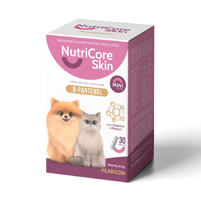 Suplemento Nutricore Skin Mini 30 Caps - UCB VET