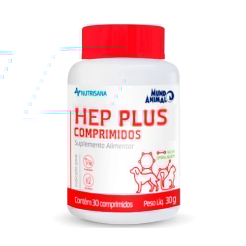 Suplemento Nutrisana Hep Plus para Cães e Gatos 30g
