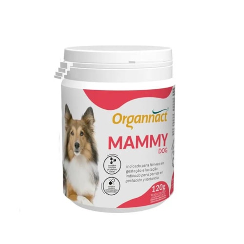 Suplemento Organnact Mammy Dog para Cães Fêmeas 120g