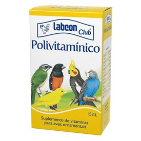 Suplemento para Aves Labcon Club Polivitamínico 15ml