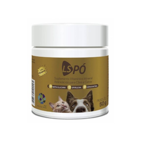 Suplemento para Cães e Gatos LS em Pó 50g Alivira  