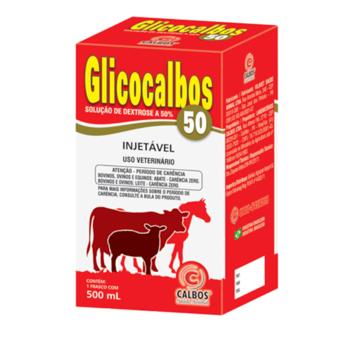 Suplemento para Hipoglicemia Glicose Calbos 50% 500ml (Sem equipo)