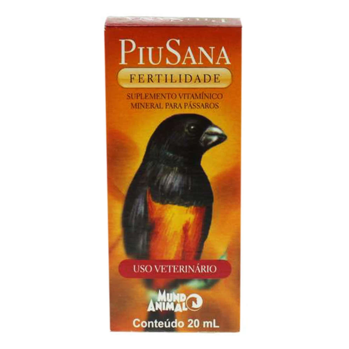 Suplemento Piusana Fertilidade 20ml Mundo Animal