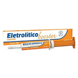 Suplemento Repositor Eletrolítico Booster Cenoura Vetnil Uso Veterinário 50 g 
