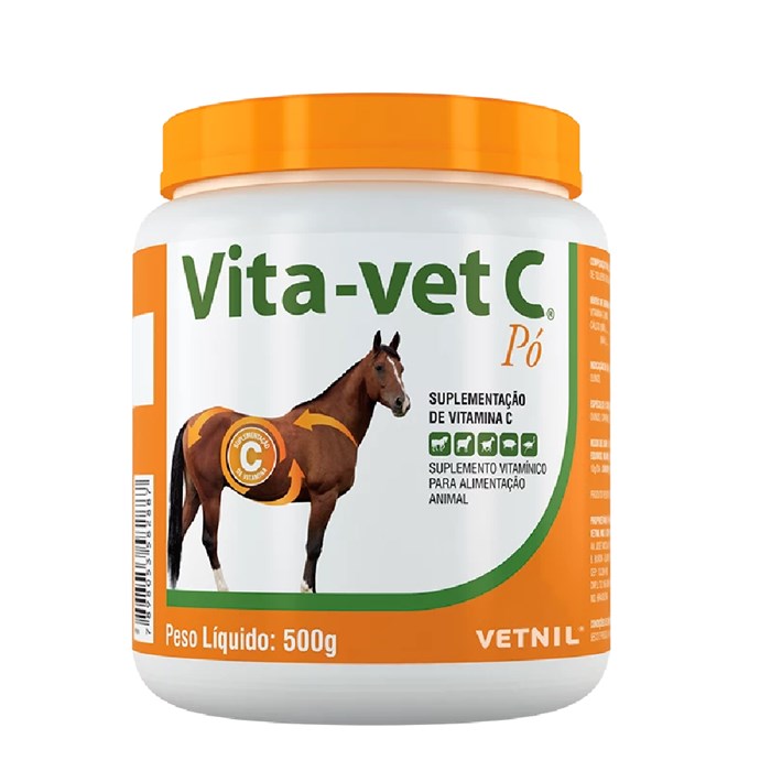 Suplemento Vitamina C Vita Vet C Vetnil 500g