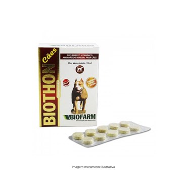 Suplemento Vitamínico Biothon para Cães - 10 Comprimidos