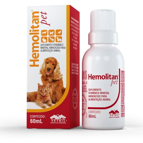 Suplemento Vitamínico Hemolitam Pet Vetnil