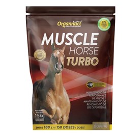 Suplemento Vitamínico Muscle Horse Turbo 15 Kg - Box Pouch Refil