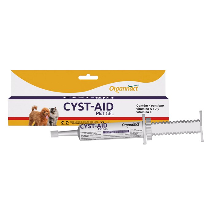 Suplemento Vitamínico para Cães e Gatos Organnact CYST AID 35G