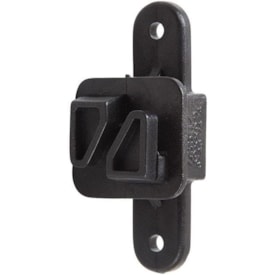 Suporte Isolador Zebu Tipo W Preto 20 Unidades