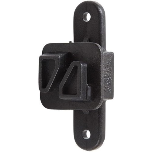 Suporte Isolador Zebu Tipo W Preto 20 Unidades