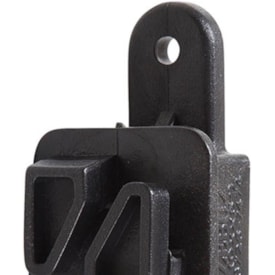 Suporte Isolador Zebu Tipo W Preto 20 Unidades - imagem adicional