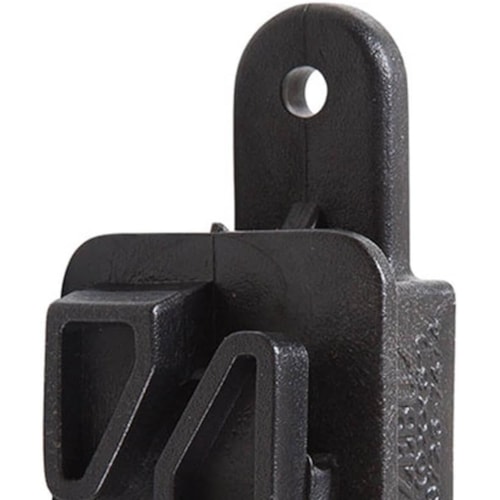 Suporte Isolador Zebu Tipo W Preto 20 Unidades - imagem adicional