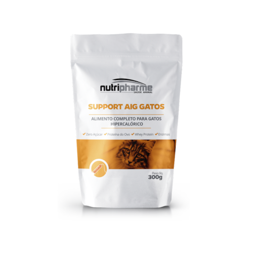 Support Aig Gatos Suplemento Hipercalórico 300g - Nutripharme