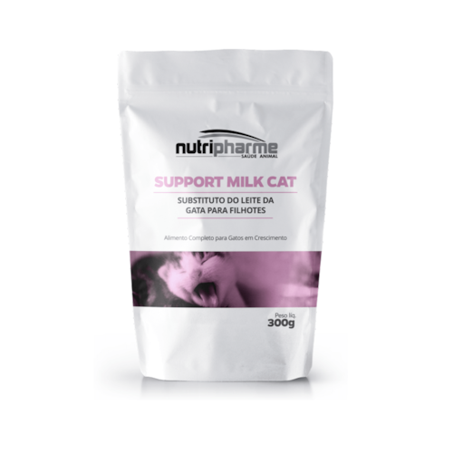 Support Milk Cat Substituto do Leite da Gata para Filhotes 300g - Nutripharme