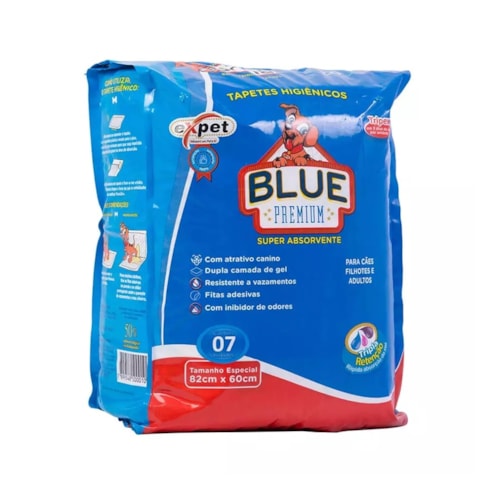 Tapete Higiênico Blue Premium Expet para Cães