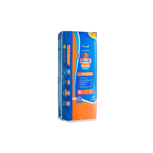 Tapete Higiênico Expet Super Blue Premium com 30 Unidades