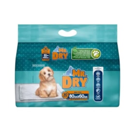 Tapete Higiênico Mr. Dry para Cães com 30un 80x60cm 