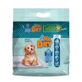 Tapete Higiênico Mr. Dry para Cães com 7un 60x60cm 