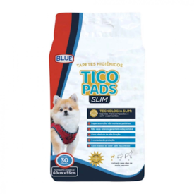 Tapete Higiênico Tico Slim Pads com 30un 60x55cm - Expet