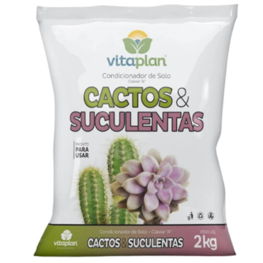 Terra para Cactus e Suculentas 2KG - Nutriplan