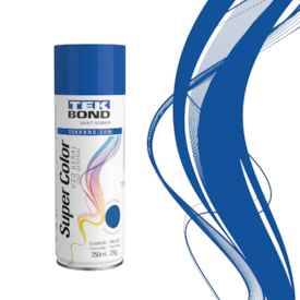 Tinta em Spray Azul 350ml - Tekbond