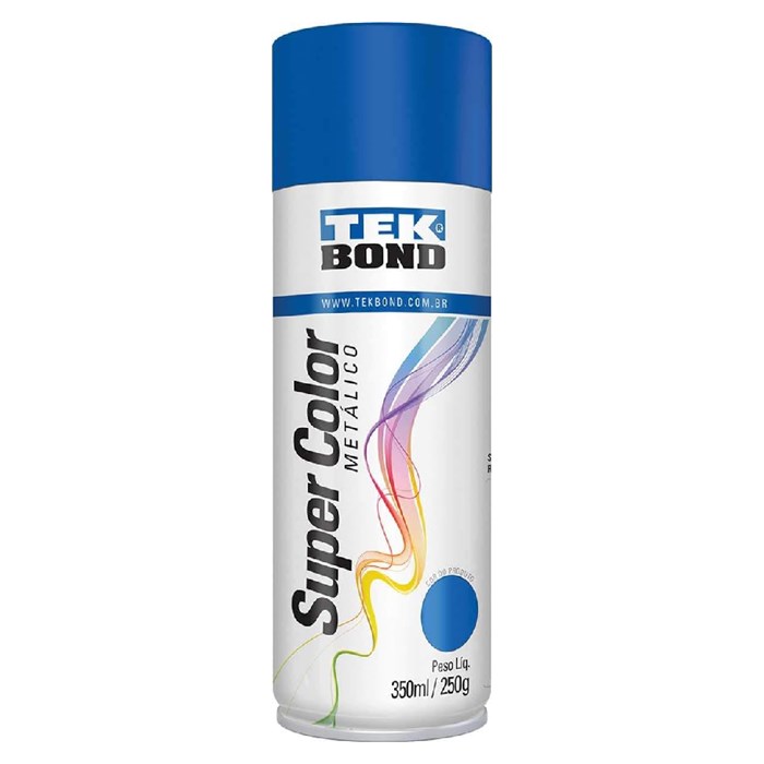 Tinta Spray Azul Metálico Tekbond 350ml 23271006900