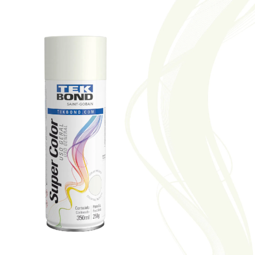 Tinta Spray Branco Fosco Tekbond 350ml 23101006900