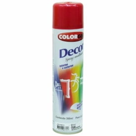 Tinta Spray Decor cor Vermelha 360ml