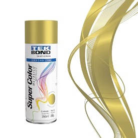 Tinta Spray Dourado Metálico Tekbond 350ml 23291006900