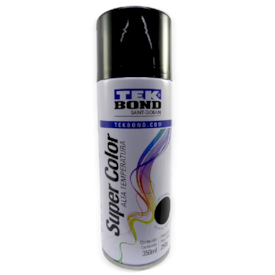 Tinta Spray Preto Fosco Alta Temperatura Tekbond 350ml 23371006900