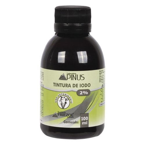 Tintura de Iodo 02% Pinus 100 ml 