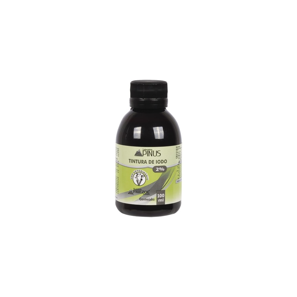 Tintura de Iodo 02% Pinus 100 ml