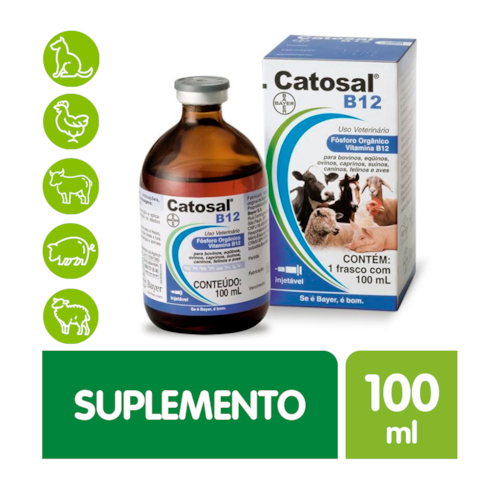Tônico Revigorante Catosal B12 Elanco Injetável 