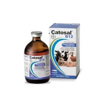 Tônico Revigorante Catosal B12 Elanco Solução Injetável Uso Veterinário 100 ml 
