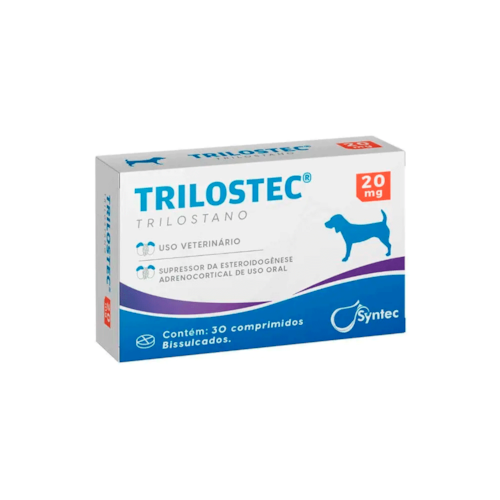 Trilostec Trilostano Syntec 20 mg 30 Comprimidos Bissulcados
