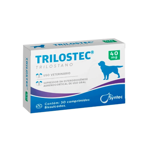 Trilostec Trilostano Syntec 40 mg 30 Comprimidos Bissulcados