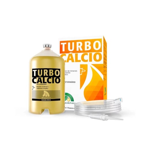Turbo Cálcio J.A. Saúde Animal 500ml