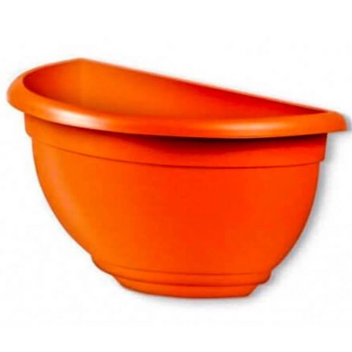 Vaso Médio de Parede Cor Telha